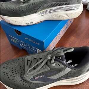 Brooks Olive Adrenaline GTS 24 Men's Shoes